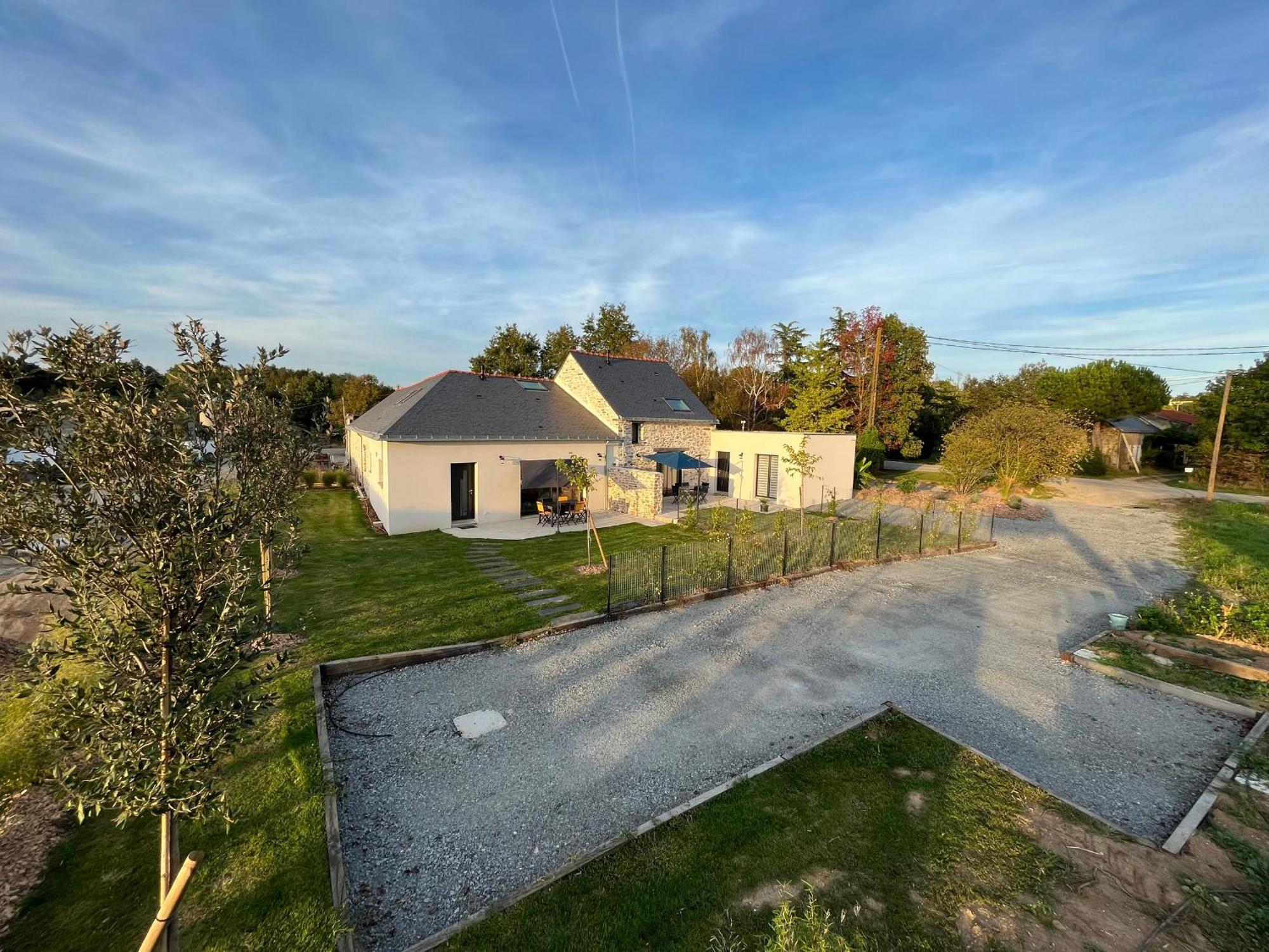 Gite Familial Renove, Proche Canal, Terrasse, Jardin, Et Verger Commun, A 20 Km De Nantes - Fr-1-306-1262 Nort-sur-Erdre  Extérieur photo